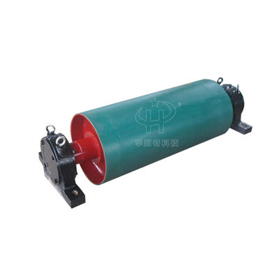 qualité  Belt Conveyor Belt Pulley Drum With Rubber Slowdown For Coal Mining usine